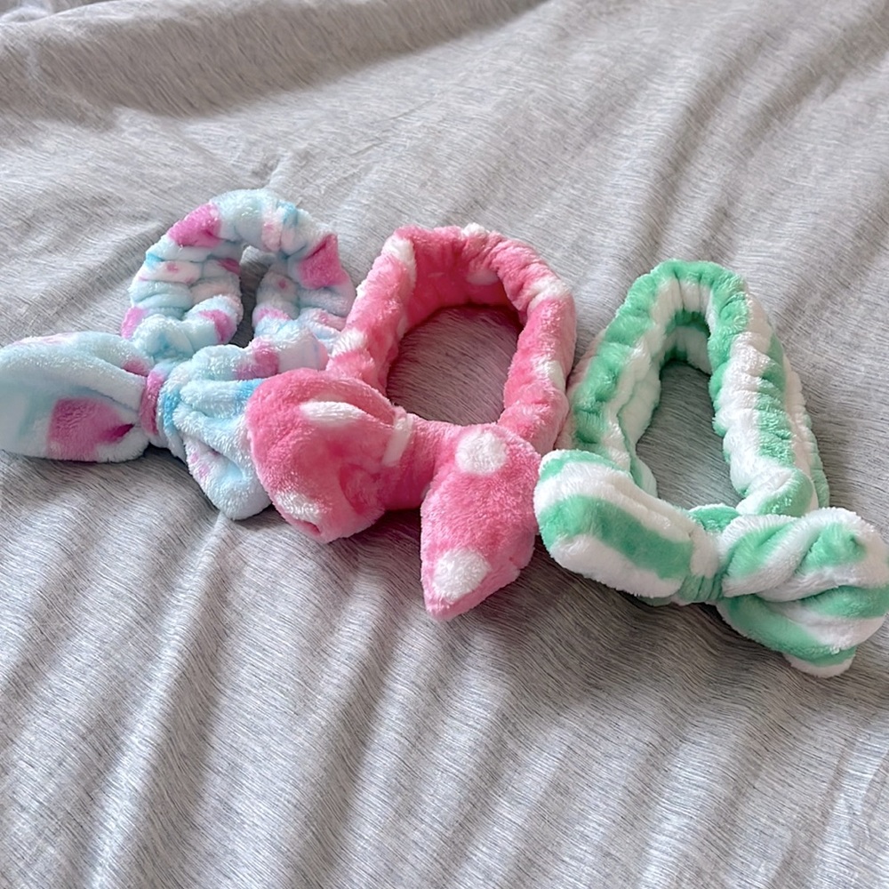 NEVER WORN Spa Headband Set
